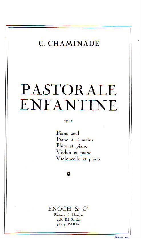 Pastorale enfantine op. 12 : photo 1