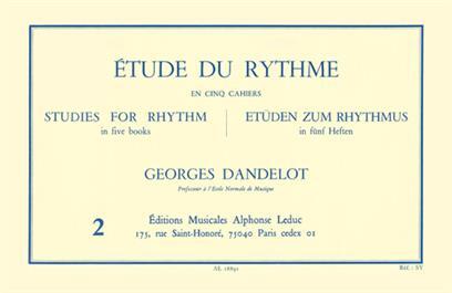 Alphonse Leduc Etude du rythme vol. 2 Mesures composées : photo 1