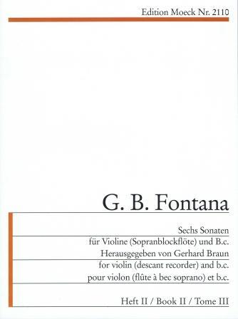 6 sonates vol. 2 (Sonata terza & quarta)) : photo 1