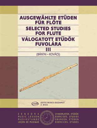 Ausgewählte Etüden für Flöte vol. 3 Vilmos Bntai / Gabor Kovats : photo 1