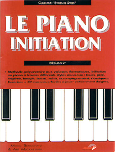Le Piano Initiation - Débutant Collection tudes de Style Marc Bercovitz Klavier Buch + CD MF672 : photo 1