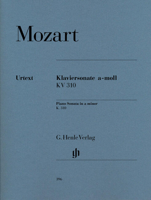 Sonate en la mineur KV 310 / Piano Sonata In A Minor KV 310 : photo 1