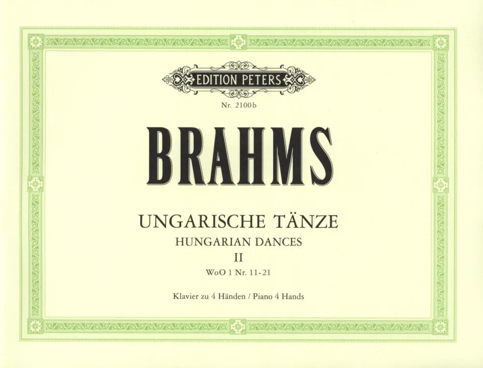 Brahms Danses hongroises vol. 2 (nos 11 à 21)Ungarische Tanze II : photo 1
