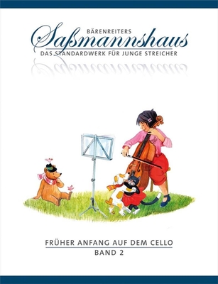 Früher Anfang auf dem Cello 2 Eine Violoncelloschule für Kinder ab 4 Jahren Egon Sassmannshaus Cello Buch BA9692