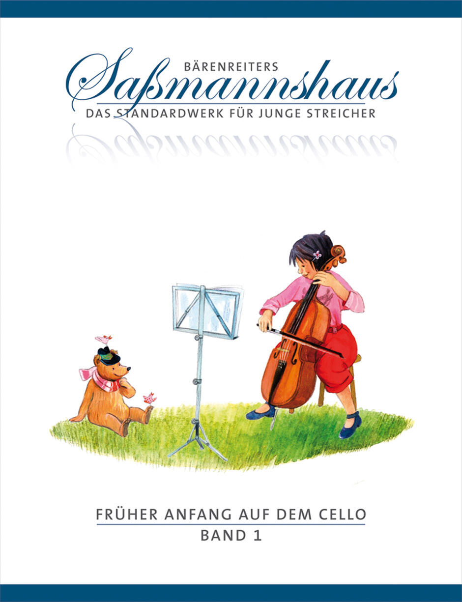 Früher Anfang auf dem Cello 1 Eine Violoncelloschule für Kinder ab 4 Jahren Egon Sassmannshaus Cello Buch BA9691 (BA9691) : photo 1