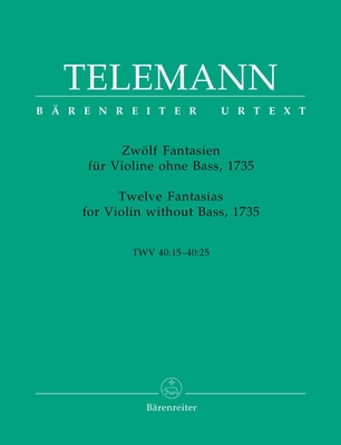 12 fantaisies TWV 40:14 à 40:25