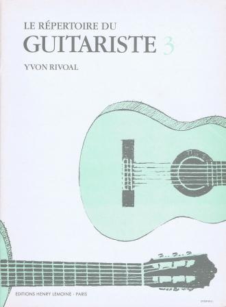 Henry Lemoine Le répertoire du guitariste vol. 3 : photo 1