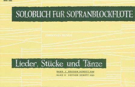 Schott Music Solobuch für Sopranblockflöte vol. 1 : photo 1