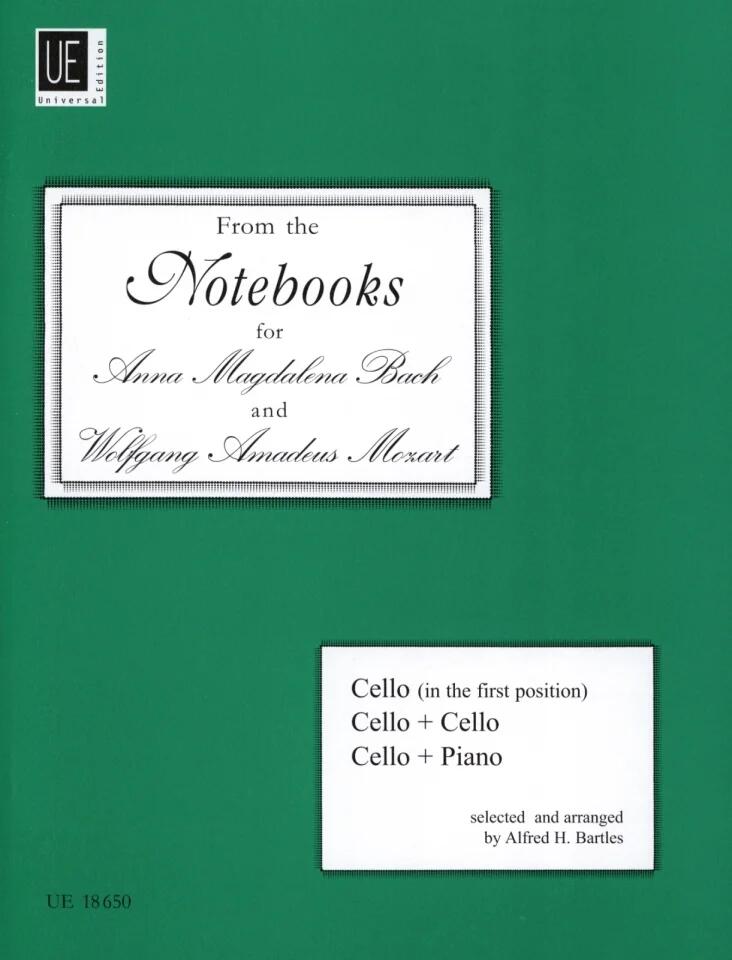 Universal Edition From the Notebooks for AMB & W.A. Mozart : photo 1