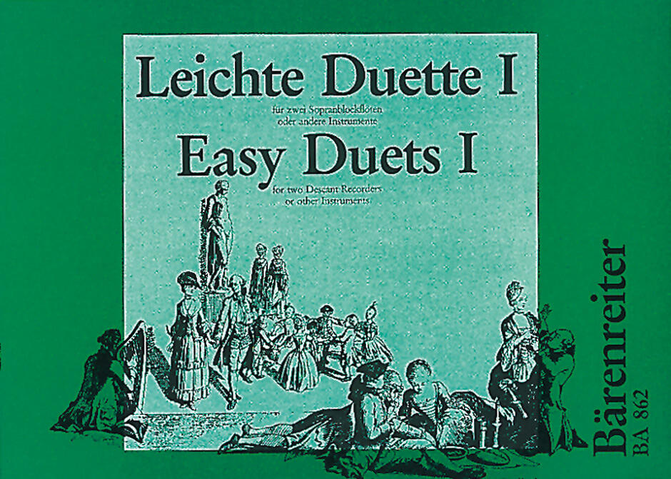 Bärenreiter Leichte Duette Heft 1 Soprano Recorder Duet : photo 1
