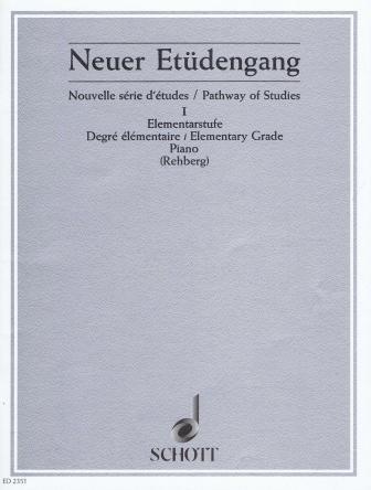 Neuer Etüdengang vol. 1 (ancienne édition) ED 2351Nouvelle série d