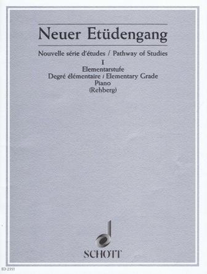 Neuer Etüdengang vol. 1 (ancienne édition) ED 2351Nouvelle série d