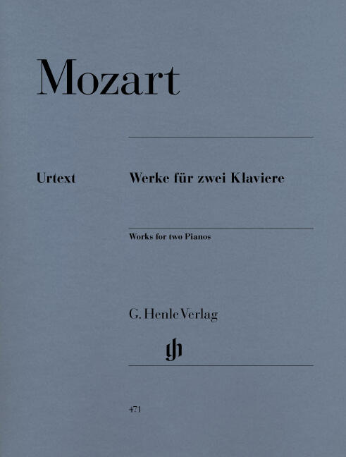 Oeuvres pour 2 pianos / Works For Two Pianos HN 471 : photo 1