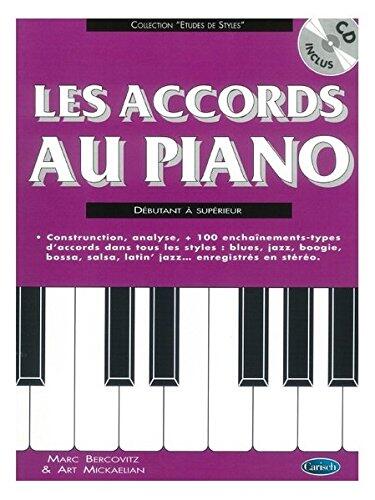Les Accords au Piano Débutant à Supérieur Collection tudes de Styles Bercovitz Marc_Mickalian Art Klavier Buch + CD MF671 : photo 1