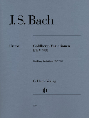 Variations Goldberg BWV 988 - Goldberg Variations - Goldberg-Variationen HN159