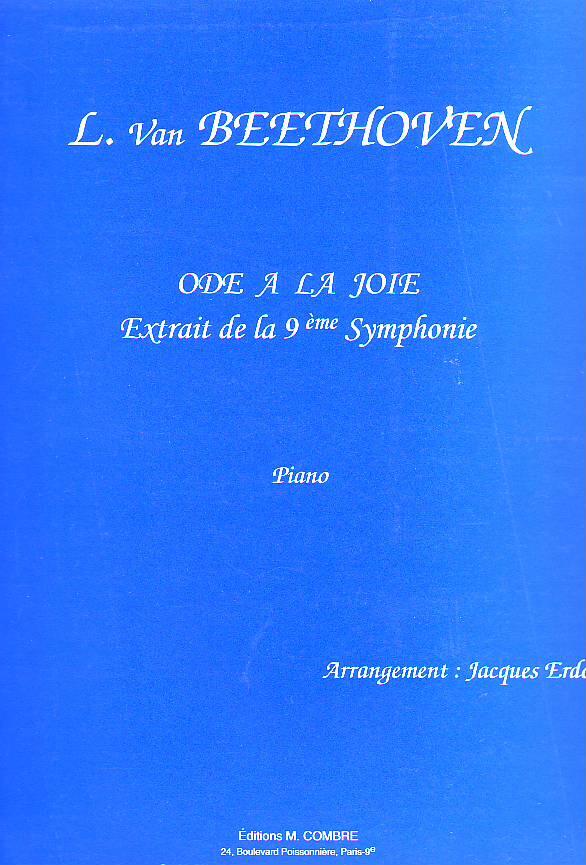 Combre Ode à la joie (extr. de la 9ème symphonie) : photo 1