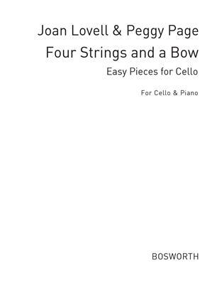 Joan Lovell/Peggy Page: Four Strings And A Bow Book 1 (Cello/Piano) : photo 1