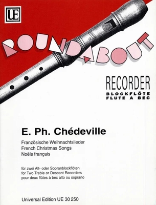 Noëls français (2 flûtes à bec alto ou soprano) - Französische Weihnachtslieder (für zwei Alt- oder Sopranblockflöten)
