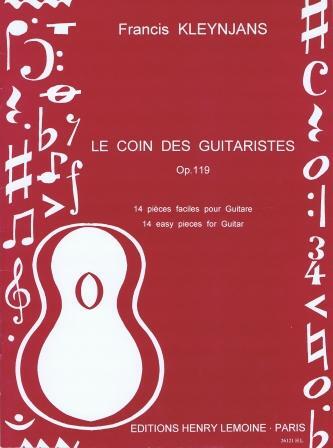 Henry Lemoine Le coin des guitaristes op. 119 : photo 1