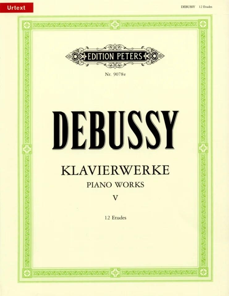 Klavierwerke - Band 5Douze Etudes - Debussy : photo 1