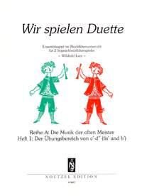 Wir Spielen Duette Reihe A vol.12 flûtes à bec soprano : photo 1