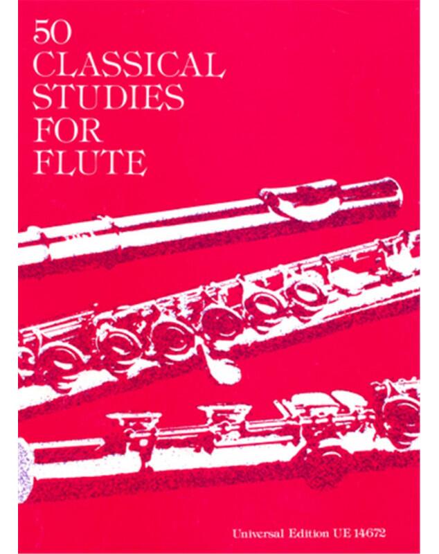Universal Edition 50 classical studies for flute : photo 1