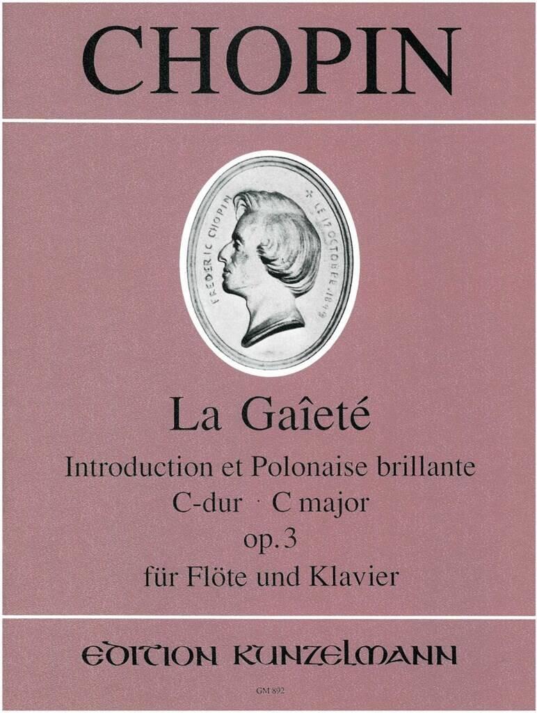 Kunzelmann La Gaîté intr. et polonaise brillante en do majeur op. 3 : photo 1