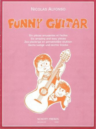 Schott Music Funny guitar 6 pièces amusantes et faciles : photo 1