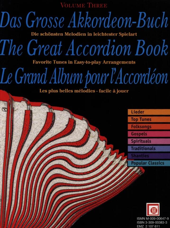 Le grand album pour accordéon vol. 3 : photo 1