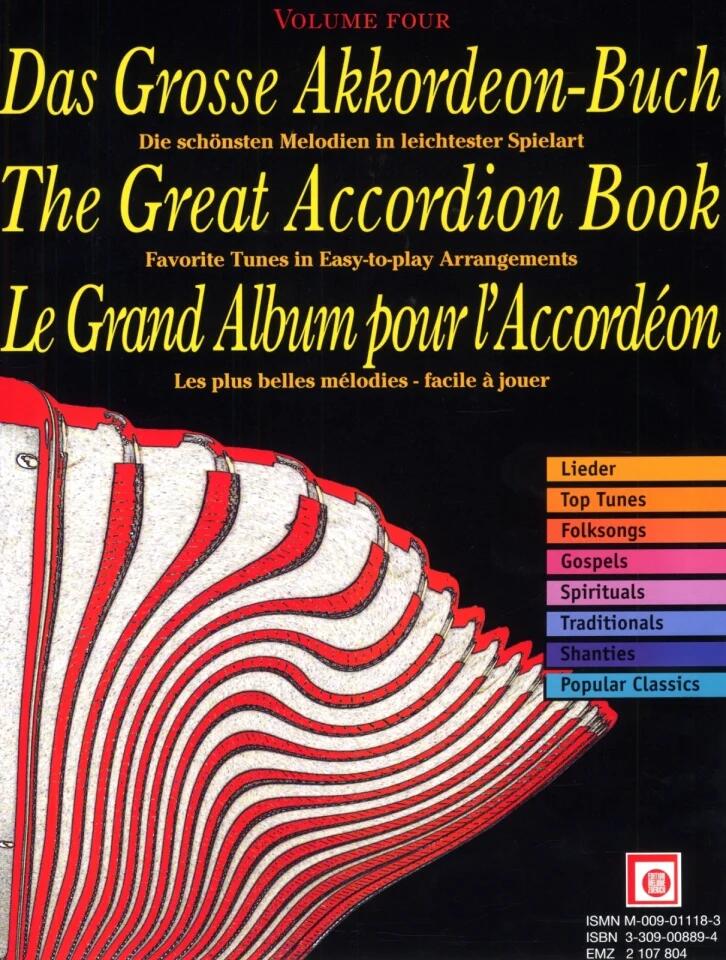 Le grand album pour accordéon vol. 4 : photo 1