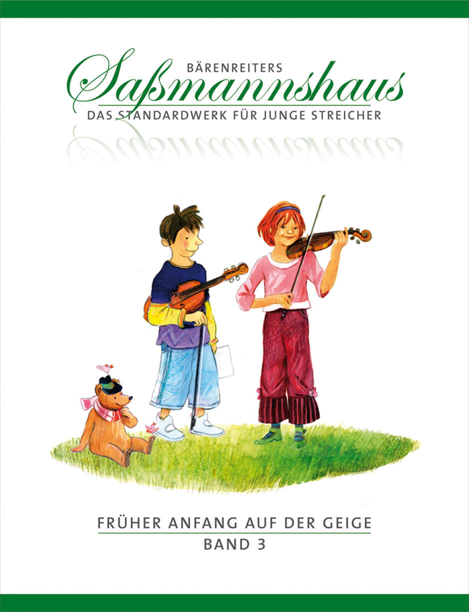 Früher Anfang auf der Geige Band 3 Frühes Duospiel. Tänze und Spielstücke in verschiedenen Tonarten  Violin Buch BA9673 (BA9673) : photo 1