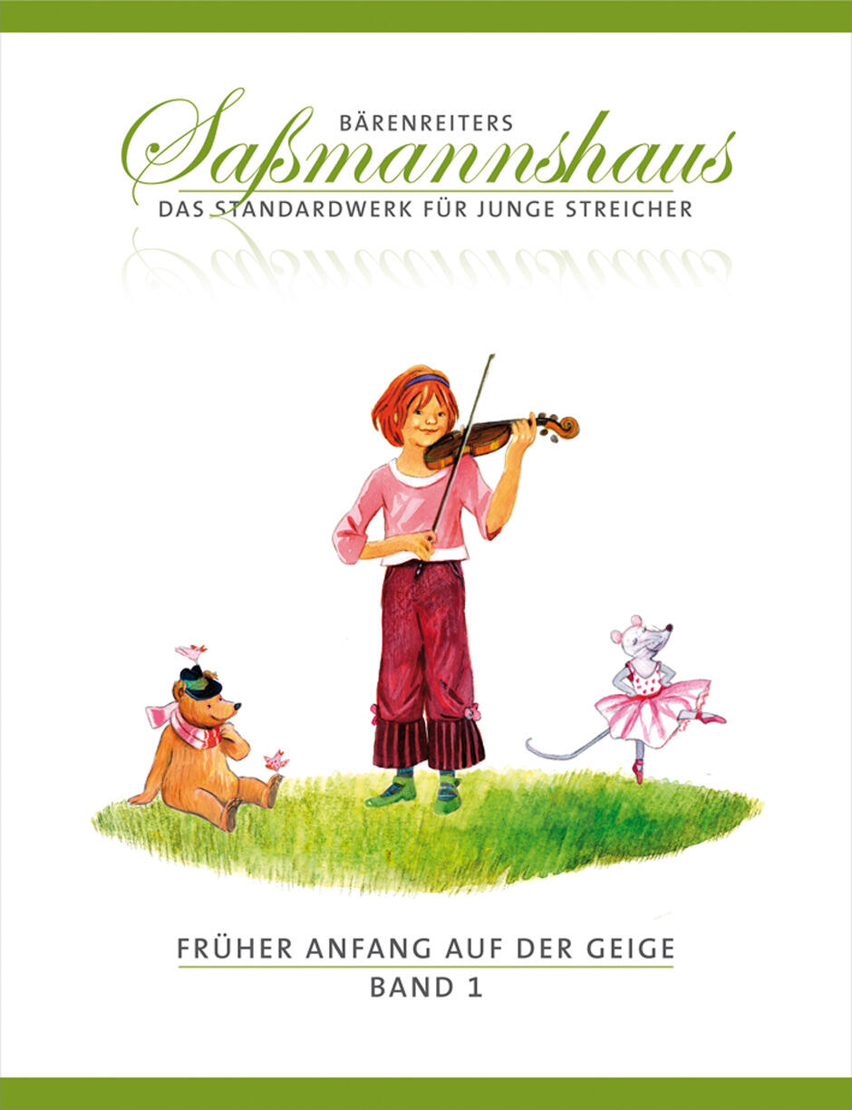 Früher Anfang auf der Geige Band 1 Eine Violinschule für Kinder Egon Sassmannshaus Violin Buch BA9671 (BA9671) : photo 1