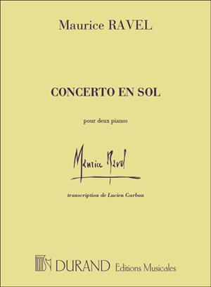 Editions Durand Concerto en sol (1931) Maurice Ravel : photo 1