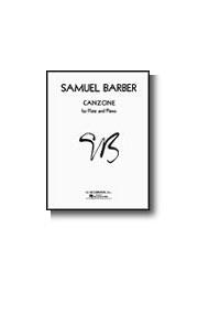 Samuel Barber: Canzone (Flute/Piano) : photo 1