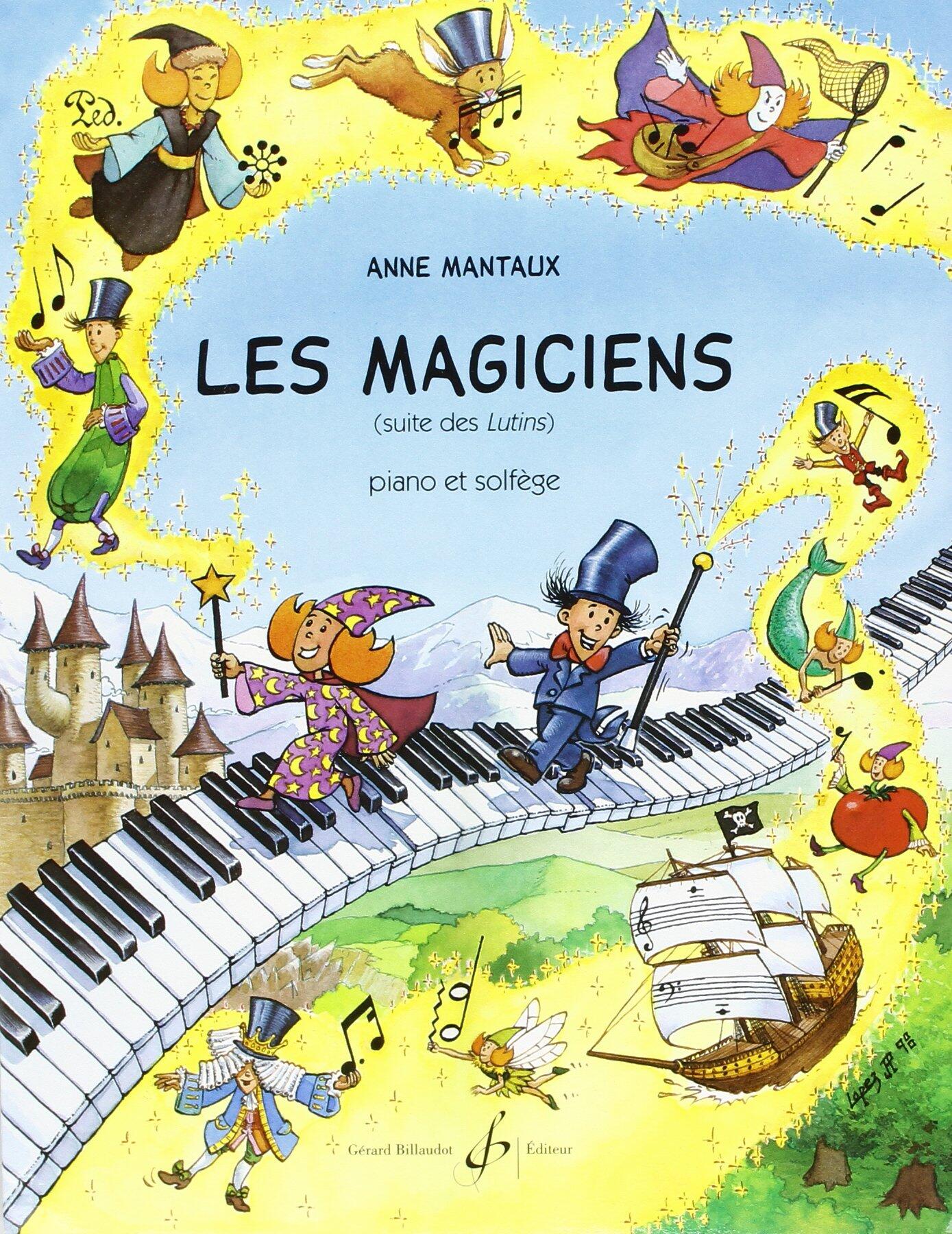 Gérard Les Magiciens (suite des Lutins) piano et solfège : photo 1