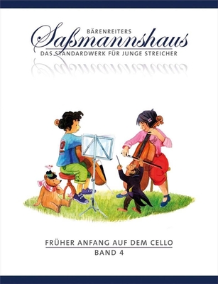 Früher Anfang auf dem Cello 4 Eine Violoncelloschule für Kinder ab 4 Jahren Egon Sassmannshaus Cello Buch BA9694