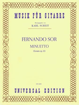 Universal Edition Minuetto (sonate op. 22) : photo 1