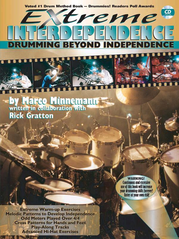 Extreme interdependence Minnemann Marco Drumming beyond independence avec CD : photo 1
