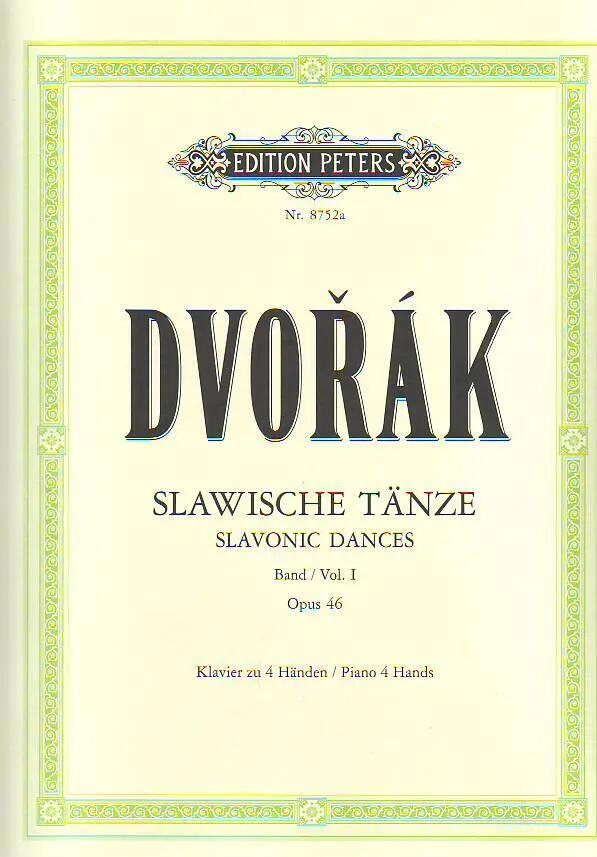Slavonic Dances Op.46 Volume 1 Piano 4 Hands : photo 1