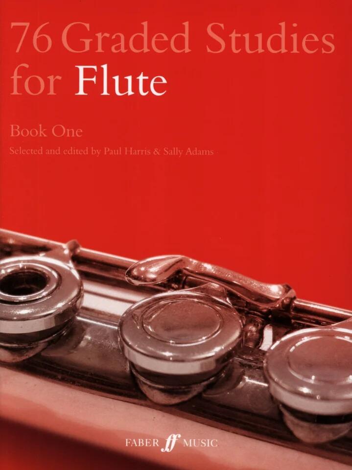 76 graded studies for flute vol. 1 : photo 1