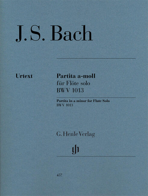 Partita A-Moll Flote Solo BWV 1013 Flöte : photo 1