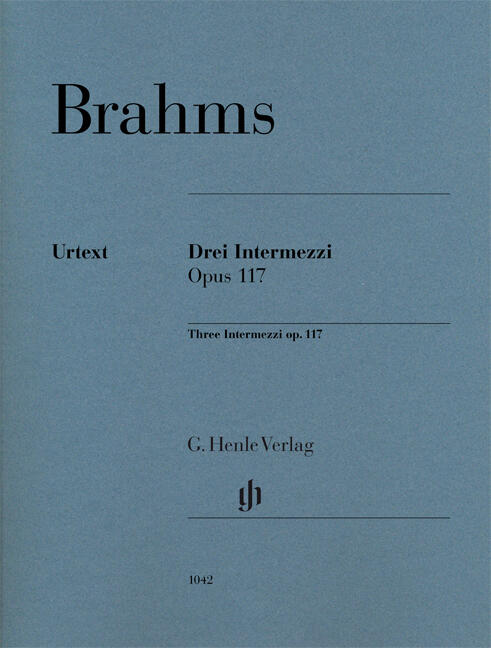 Henle Verlag 3 Intermezzi Op. 117Three Intermezzi op. 117 : photo 1
