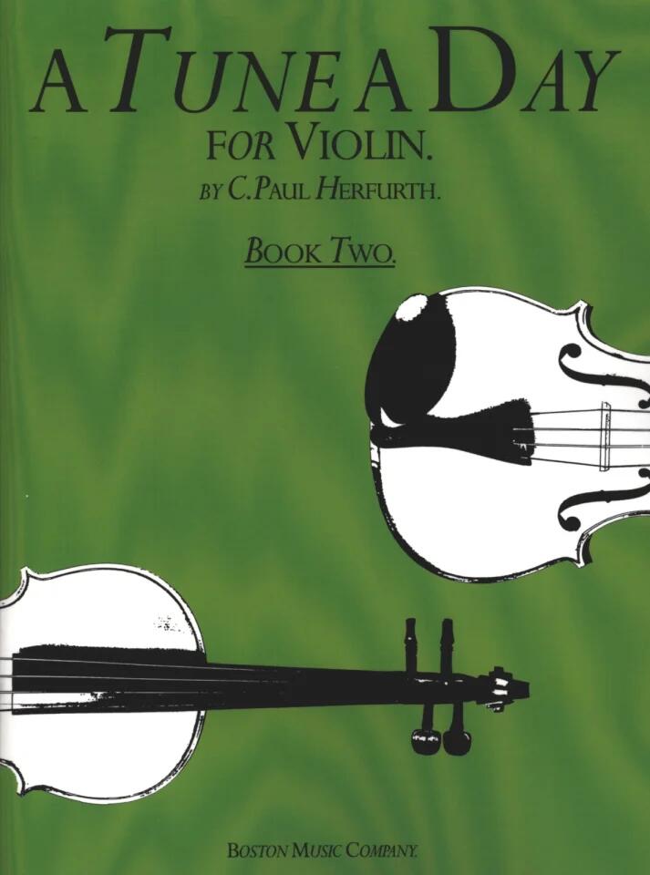 Boston Music Company A tune a day for violin vol. 2 : photo 1
