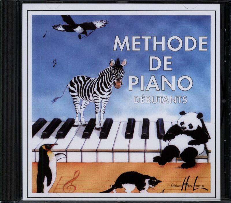 Henry Lemoine Méthode de piano débutants CD - uniquement le CD la méthode  est l'article 118187 - Boullard Musique