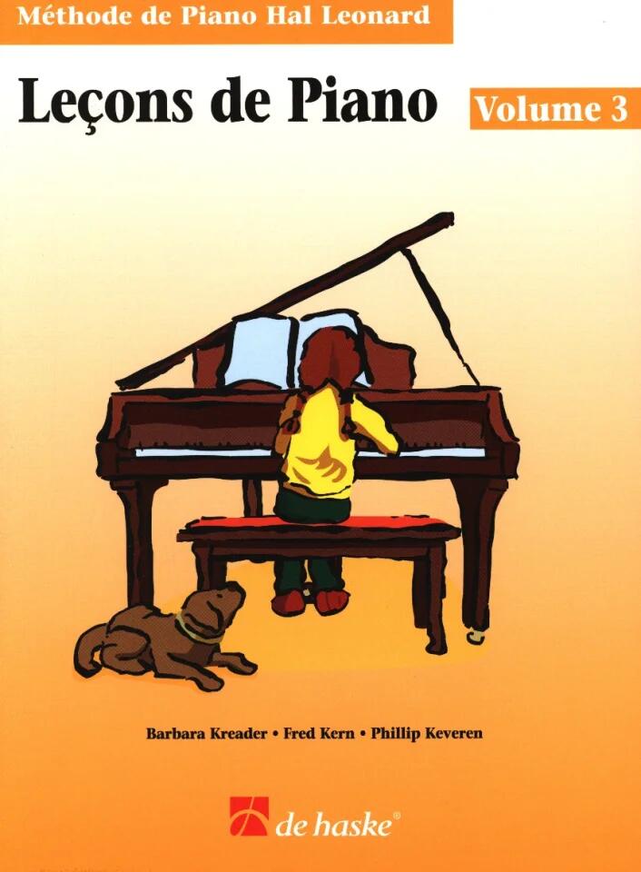 Leçons de Piano vol. 3 Méthode Hal Leonard : photo 1