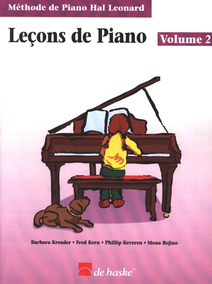 Leçons de Piano volume 2 Méthode de Piano Hal Leonard : photo 1