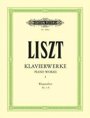 Rhapsodies nos 1 à 8 (Klavierwerke vol. I) Franz Liszt : photo 1