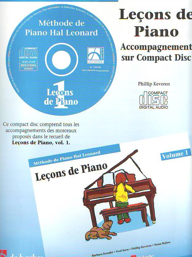 Leçons de Piano vol. 1 CD : photo 1