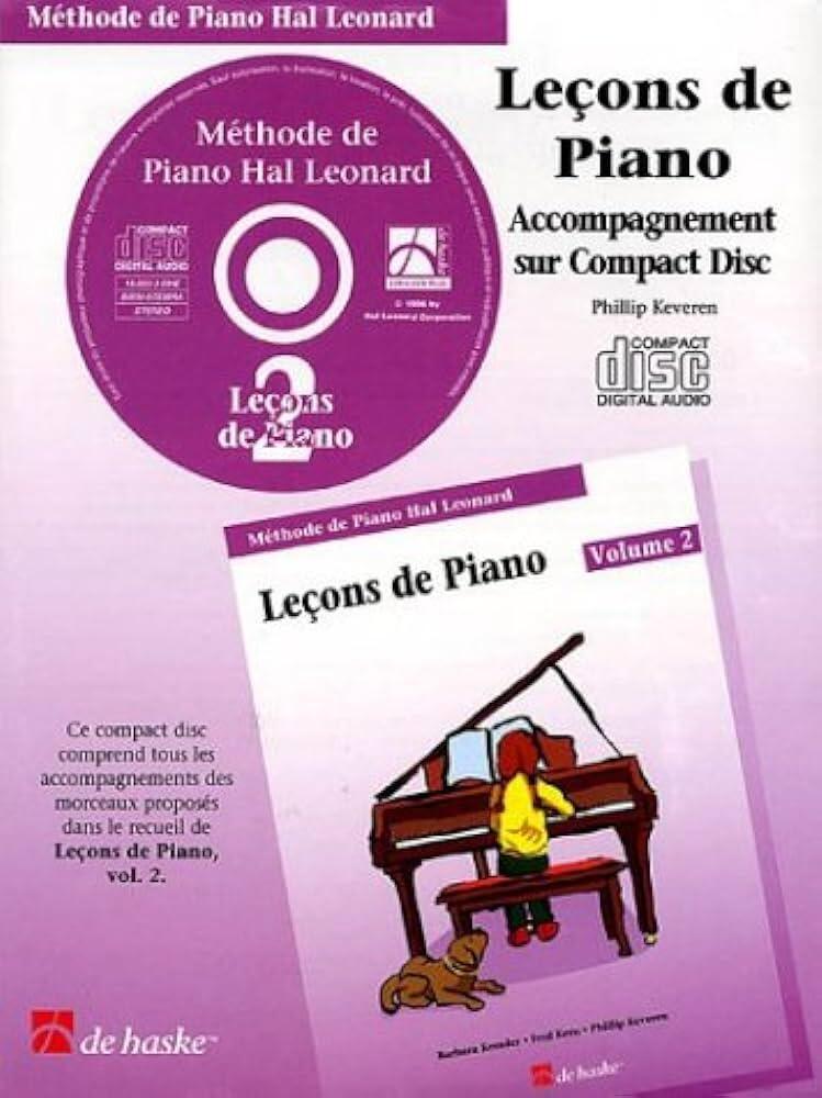 Leçons de Piano vol. 2 CD : photo 1