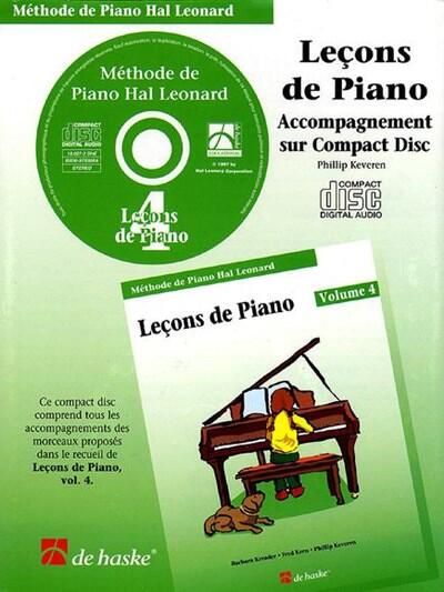 Leçons de Piano vol. 4 CD : photo 1